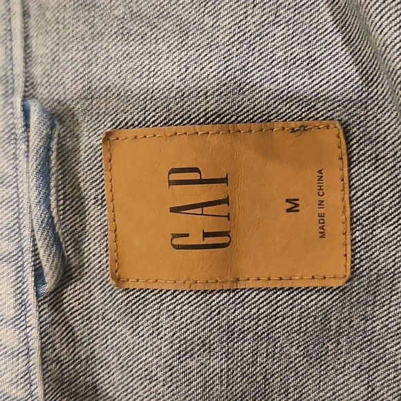GAP - Wonen's Patchwork Denim Crop Jacket (L) - NWOT - Picture 4 of 4